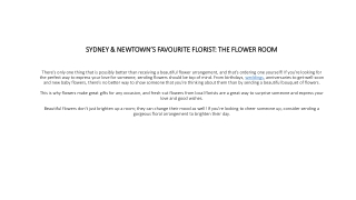 sydney newtown s favourite florist the flower