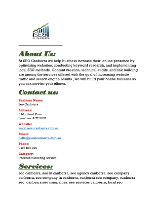 about us about us at seo canberra we help
