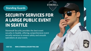 Expert Event Security Services in Seattle | Stonewall Security