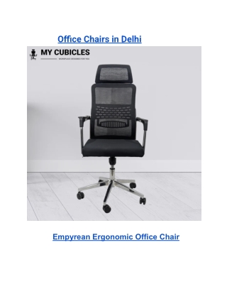 Office Chairs in Delhi