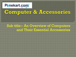 Computer & Accessories