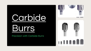 carbide burrs