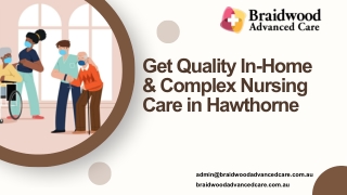 Get Quality In-Home & Complex Nursing Care in Hawthorne