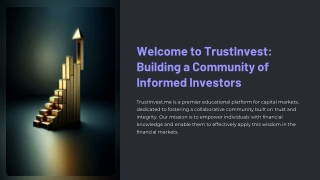 welcome to trustinvest building a community
