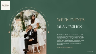 Exclusive Brand Events in Milan – The Elite Group