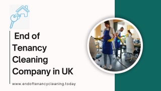 end of tenancy cleaning company in uk