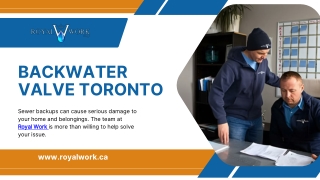 backwater valve toronto