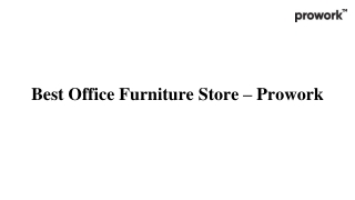 Best Office Furniture Store