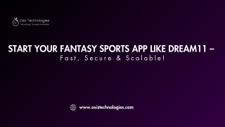 Start Your Fantasy Sports App Like Dream11 – Fast, Secure & Scalable!