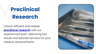 preclinical research