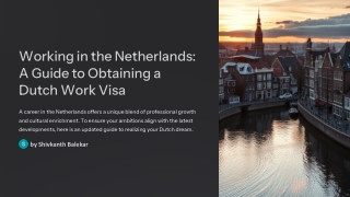 working in the netherlands a guide to obtaining