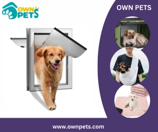 Find the Perfect Pet Door for Your Home: Convenience and Freedom for Your Pet
