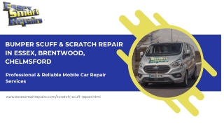 Bumper Scuff & Scratch Repair in Essex, Brentwood, Chelmsford