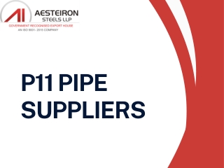 p11 pipe suppliers