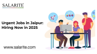 Urgent Jobs in Jaipur Hiring Now in 2025