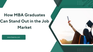 how mba graduates can stand out in the job market