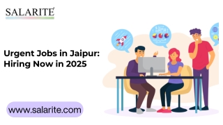 Urgent Jobs in Jaipur Hiring Now in 2025