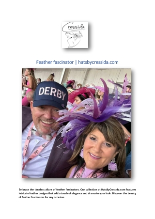 feather fascinator hatsbycressida com feather