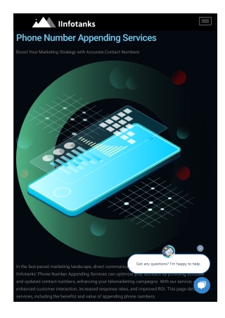 Phone Appending Services Company