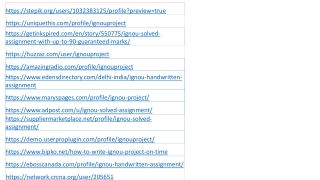Get all IGNOU Solved Assignment