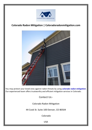 colorado radon mitigation coloradoradonmitigation