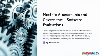 nexinfo assessments and governance software