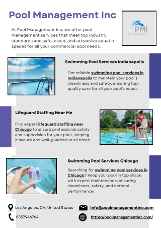 Swimming Pool Services Indianapolis