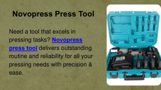 novopress press tool