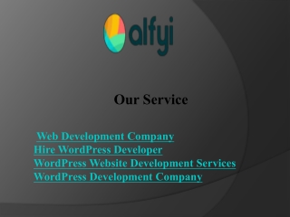 Hire WordPress Developer