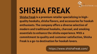 Buy Hookah Pipes - Shishafreak.com