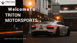 High-Performance Audi Brake Pads – Triton Motorsports