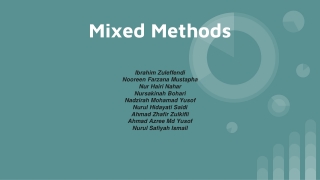 Mixed Methods