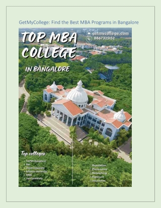 getmycollege find the best mba programs