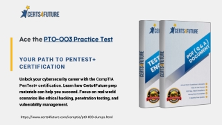 Simplify Your PT0-003 Preparation with Certs4Future