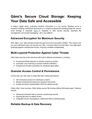 Gämi’s Secure Cloud Storage_ Keeping Your Data Safe and Accessible.docx