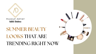 Summer Beauty Looks That Are Trending Right Now