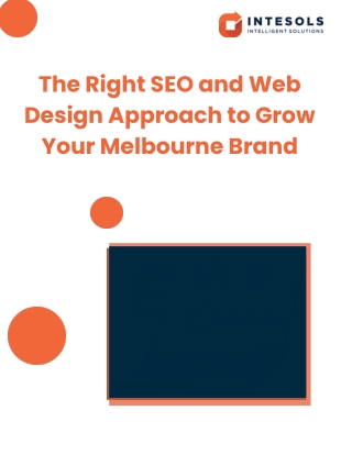 The Right SEO and Web Design Approach to Grow Your Melbourne Brand