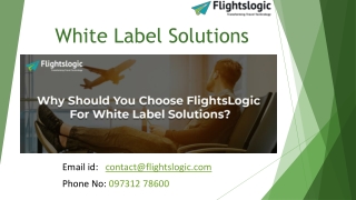 White Label Solutions