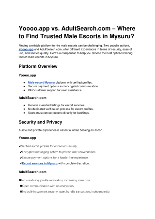 Yoooo.app vs AdultSearch.com Comparison