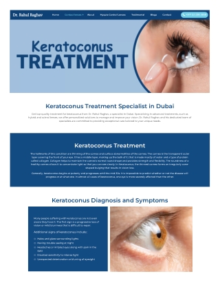 Effective Keratoconus Treatment for Clear Vision