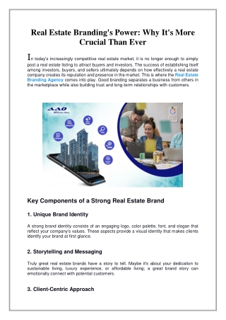 Real estate branding's power, why it's more crucial than ever
