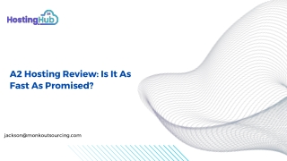 a2 hosting review is it as fast as promised
