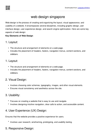 web design singapore virual