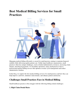 Best Medical Billing Services for Small Practices