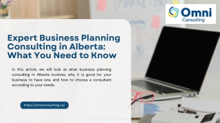 Expert Business Planning Consulting in Alberta: What You Need to Know
