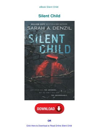 eBook Silent Child