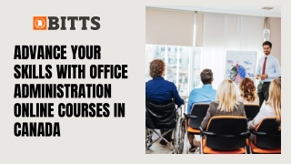 advance your skills with office administration