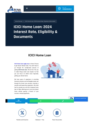 ICICI Home Loan – Affordable Housing Loans with Flexible Terms