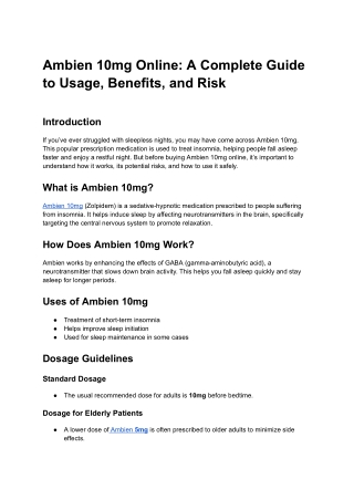 Ambien 10mg online