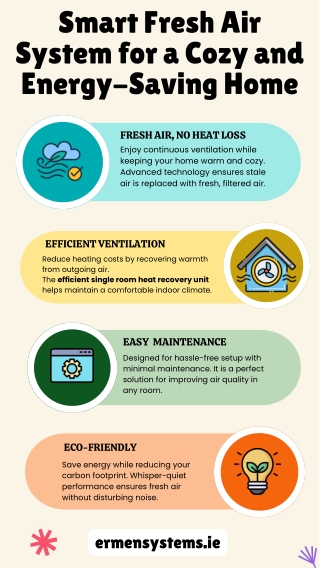 Smart Fresh Air System for a Cozy and Energy-Saving Home
